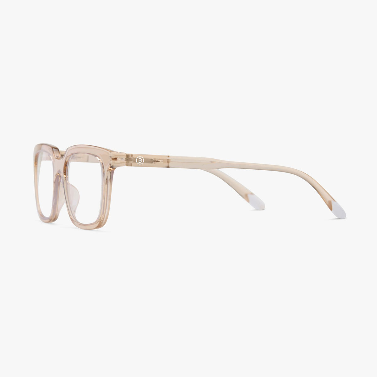 BARNER Holly - Glossy Pink Quartz Blue Light Reading Glasses