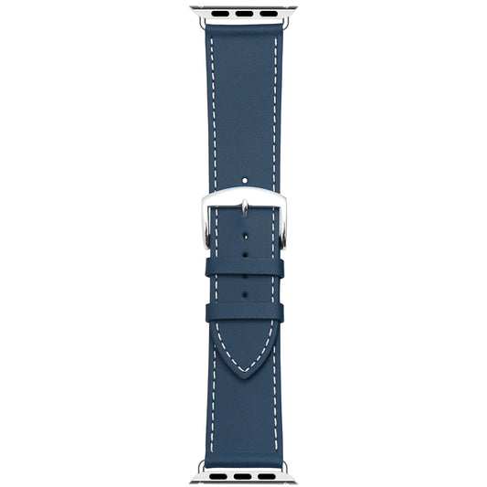 ROCHET Apple Watch Leather Strap - Manhattan Navy Blue