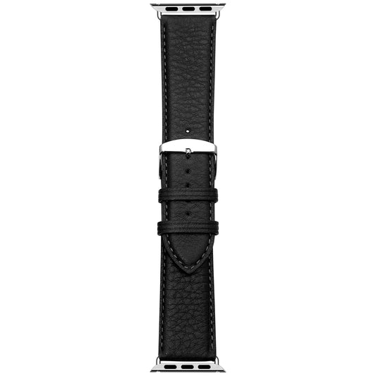 ROCHET Apple Watch Leather Strap - Aviator Black
