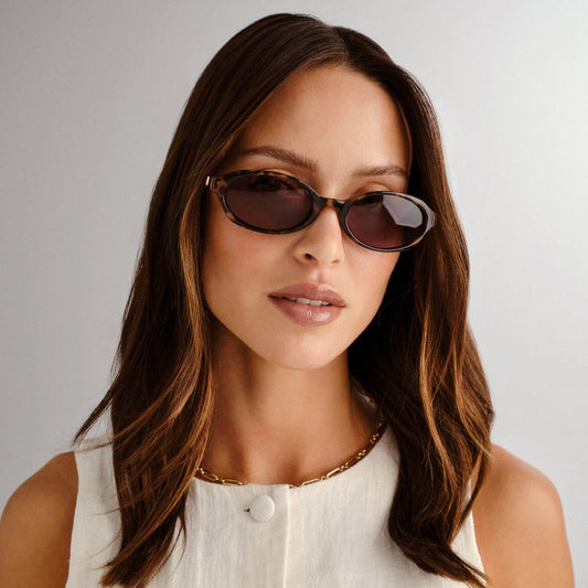 Le Specs Lunita Sunglasses | Tort