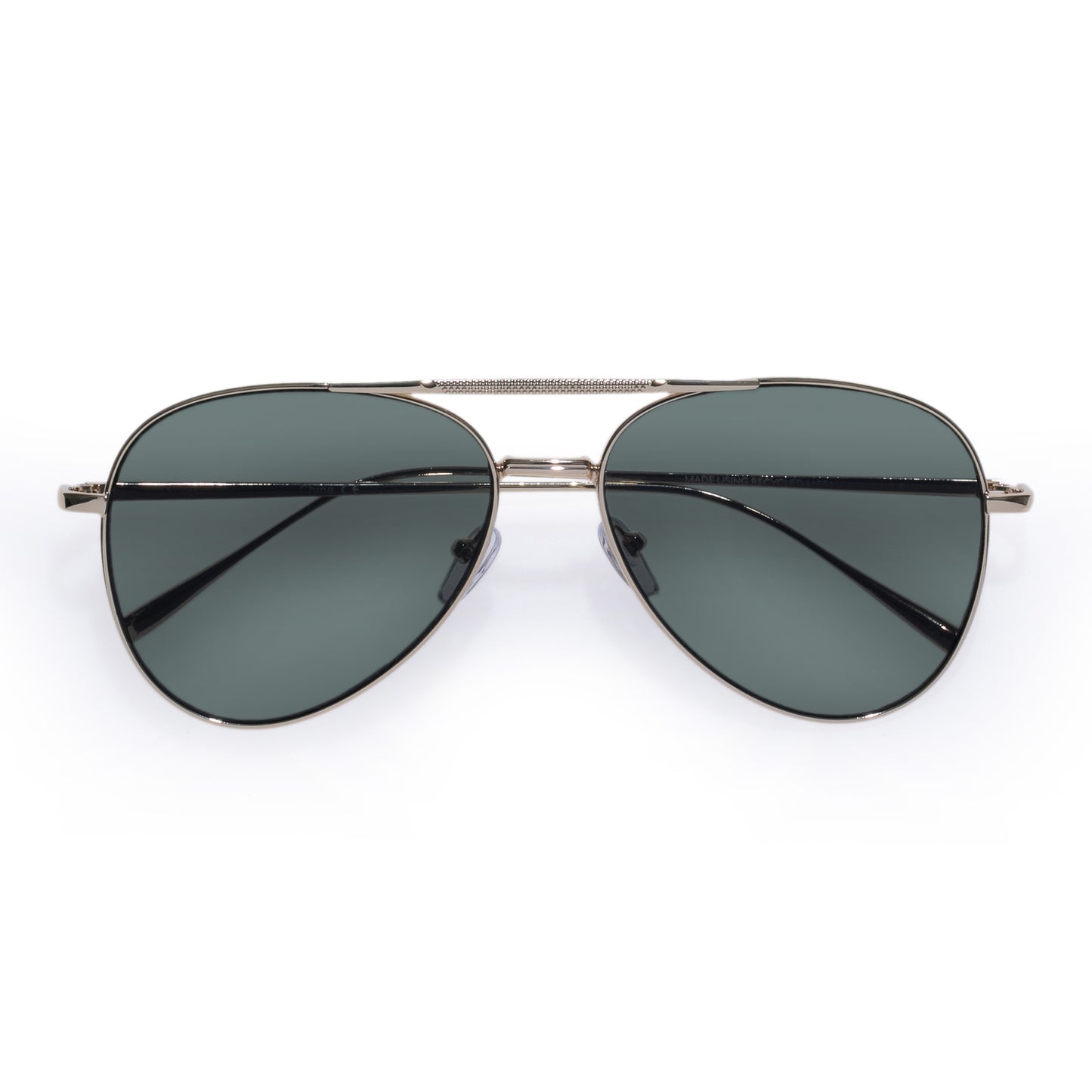 AIRE Alpha - Bright Gold Green Mono Sunglasses