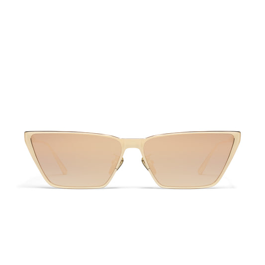 QUAY Bad Habit Adorned Sunglasses - Gold/Gold (Limited Edition)