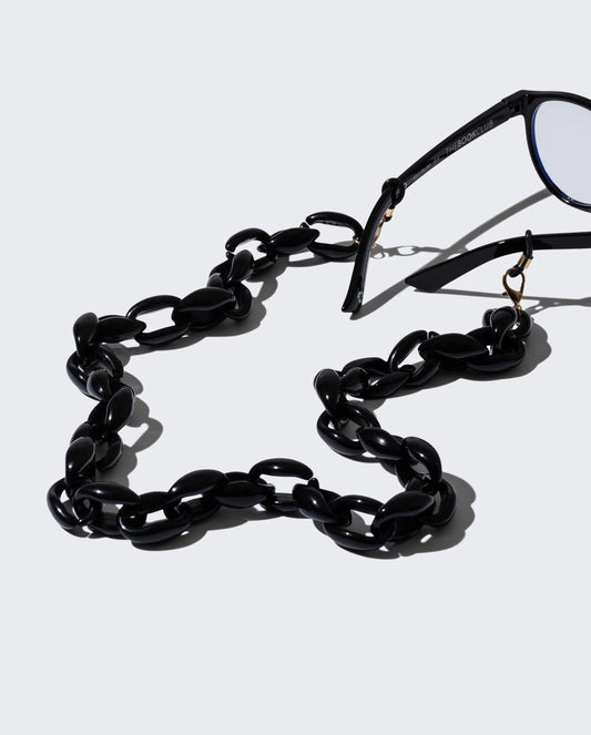 The Book Club Super Size Eyewear Chain - Black