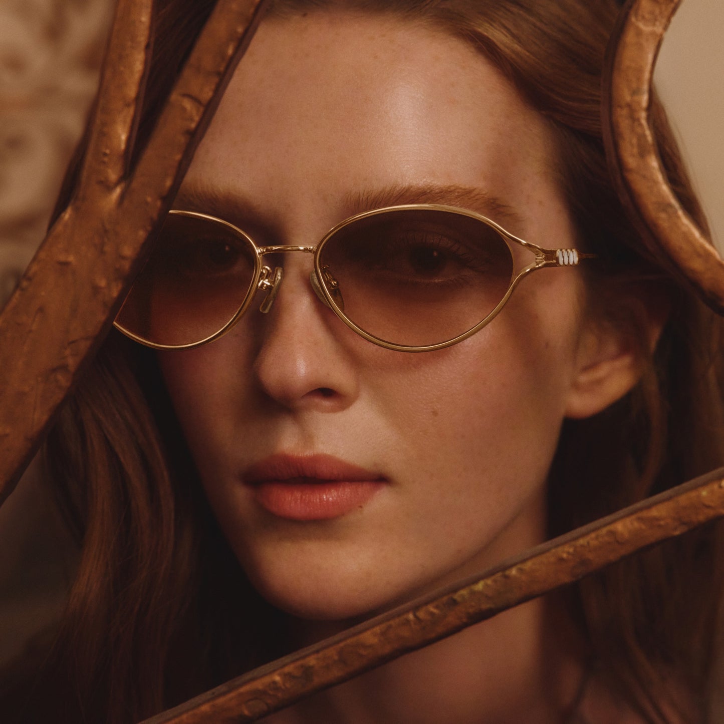 QUAY Formal Affair Adorned Sunglasses - Silver/Peony (Limited Edition)