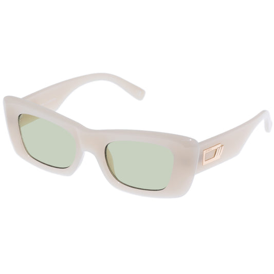 Le Specs Dopamine | Milky Almond Sunglasses