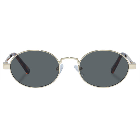 Le Specs Poseidon Deux | Gold Khaki Sunglasses