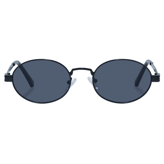 Le Specs Poseidon Deux | Matte Black Sunglasses