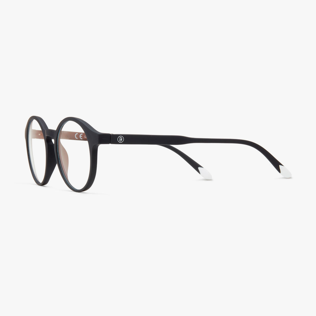 BARNER Le Marais - Matte Black Noir Blue Light Reading Glasses