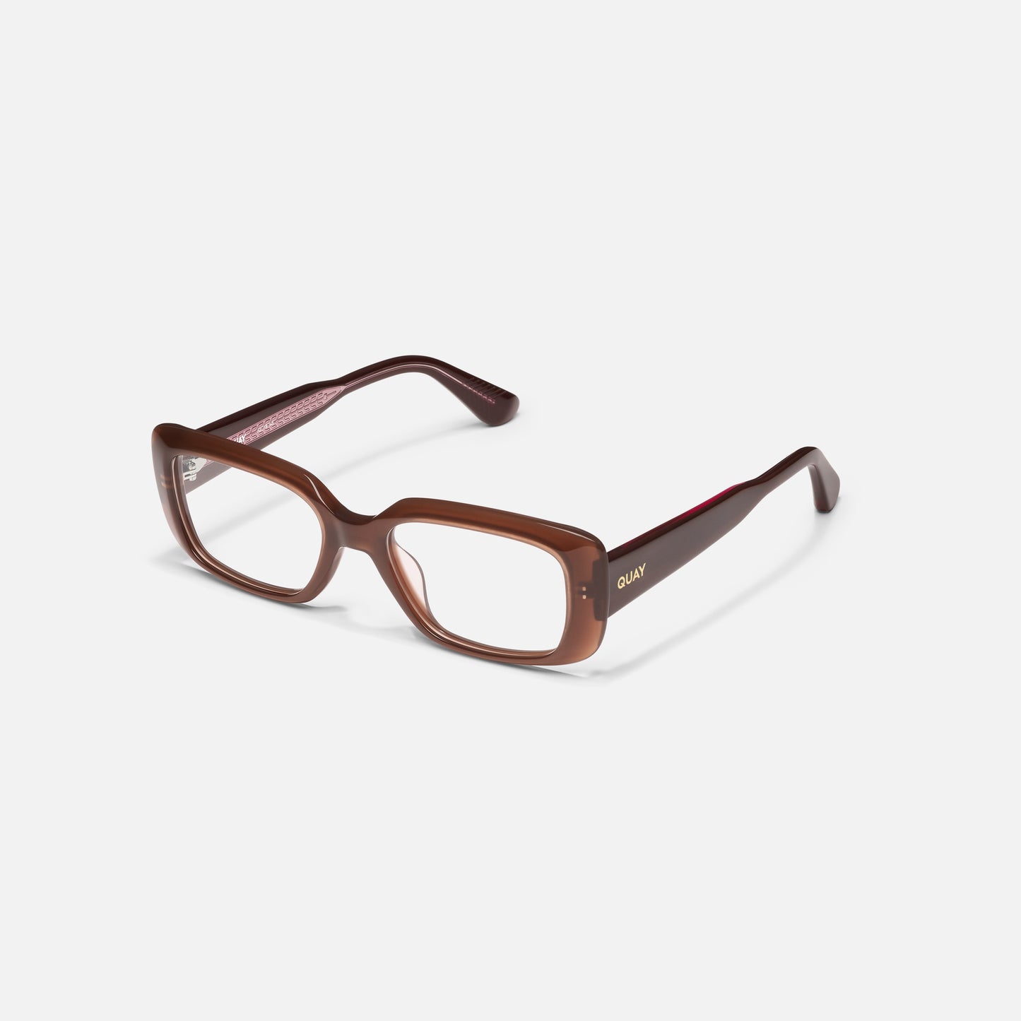 QUAY Nonsense Optical Eyeglasses - Dark Brown (Exclusively In-Store)