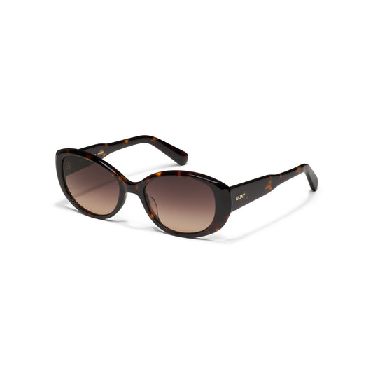 QUAY On Brand Sunglasses - Dark Tort/Dark Fawn