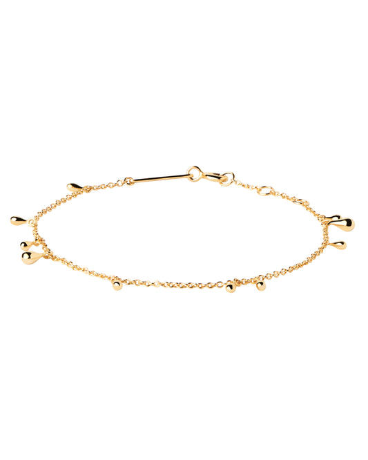 PDPAOLA Teardrop Bracelet - 925 Sterling Silver / 18K Gold Plating