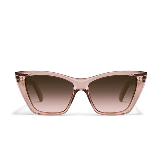 QUAY Set In Stone Sunglasses - Doe/Brown Rose