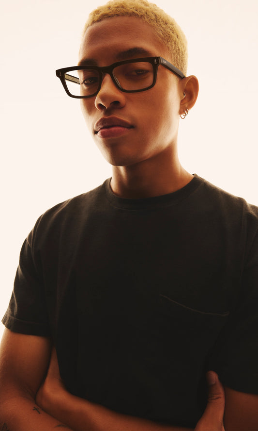 QUAY Definition Optical Eyeglasses - Grey (Exclusively In-Store)