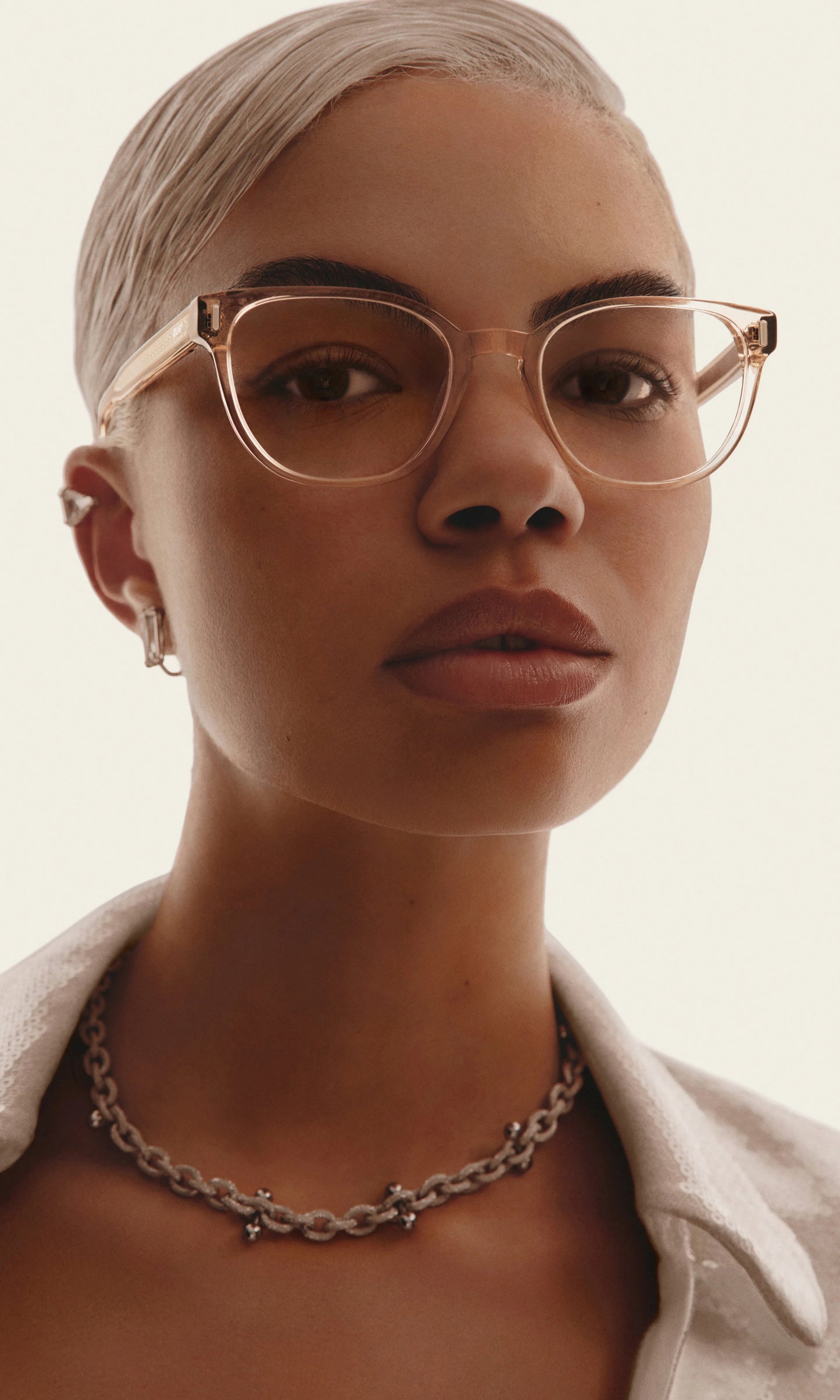 QUAY Double Click Optical Eyeglasses - Black (Exclusively In-Store)