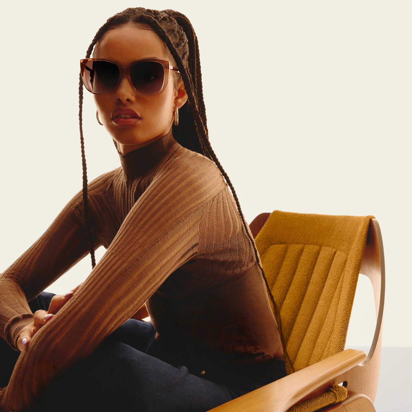 QUAY Ever After Sunglasses - Glass/Smoke