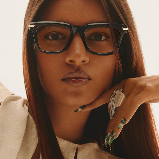 QUAY First Draft Optical Eyeglasses - Grey (Exclusively In-Store)