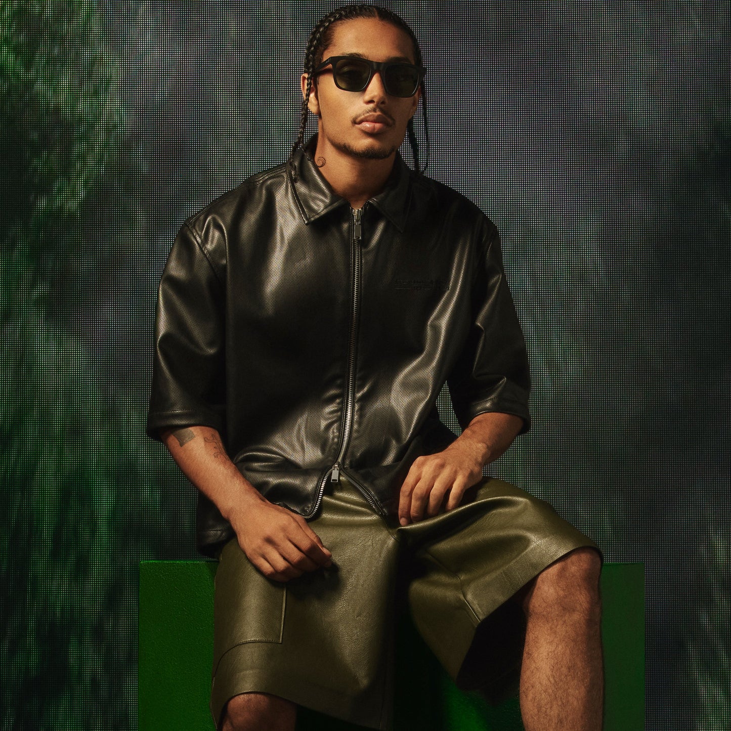 QUAY Flip Side Sunglasses - Dark Tort/Black Polarized