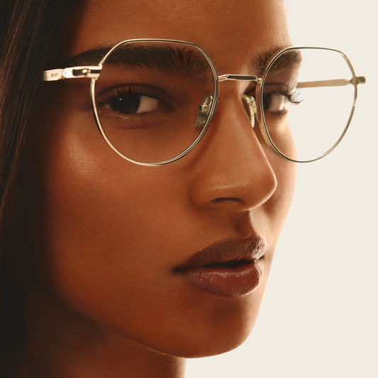 QUAY On Mute Optical Eyeglasses - Silver (Exclusively In-Store)