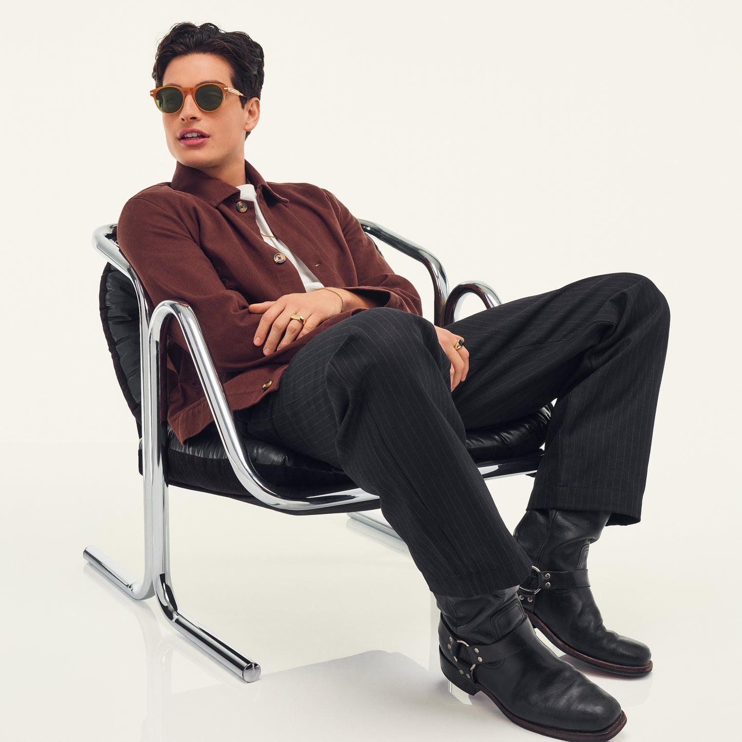 QUAY Slow Mo Sunglasses - Amber/Green