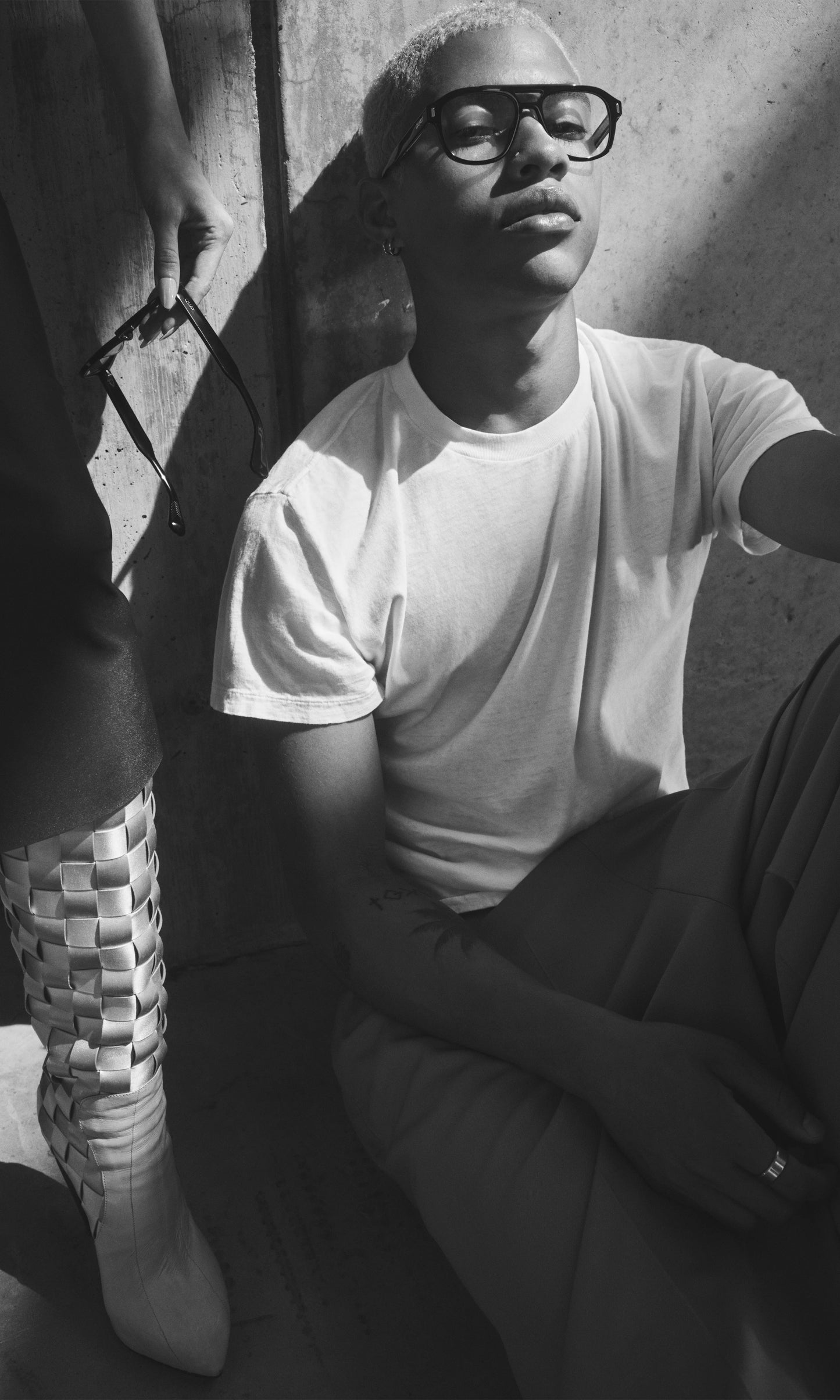 QUAY Spin Off Optical Eyeglasses - Black (Exclusively In-Store)