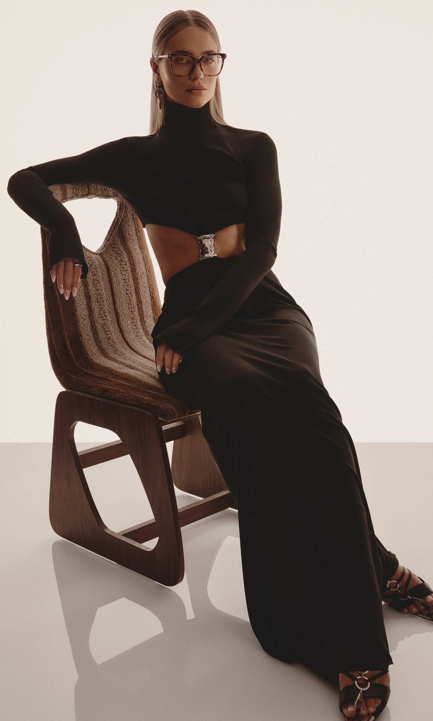 QUAY Tell All Optical Eyeglasses - Rose Tort (Exclusively In-Store)