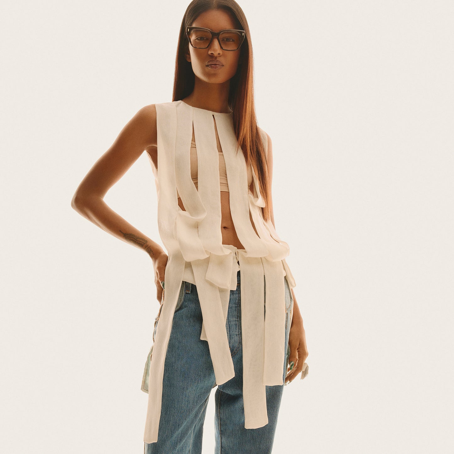 QUAY Tres Chic Optical Eyeglasses - Black (Exclusively In-Store)