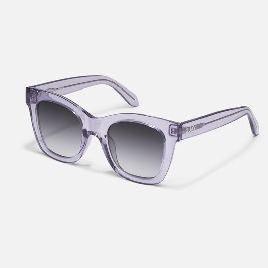 QUAY After Hours Sunglasses - Sweet Pea/Smoke