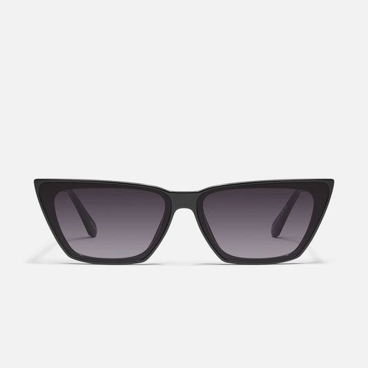 QUAY Bad Habit Sunglasses - Black/Smoke