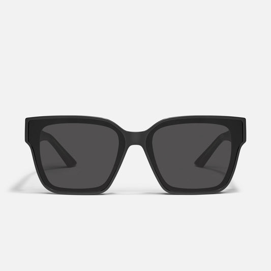 QUAY Drive In Sunglasses - Black/Black Polarized