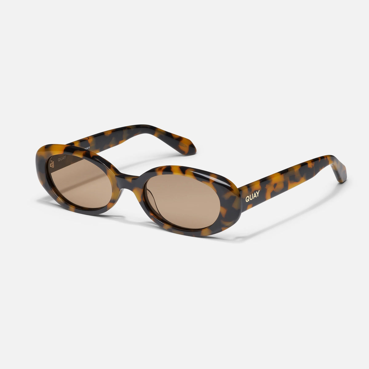 Quay Australia Soundcheck Sunglasses in Tortoise Yellow / Tan QUAY AUSTRALIA SOUNDCHECK UNISEX - Sunglasses - black  main image 3