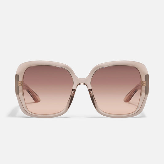 QUAY Full Glam Sunglasses - Doe/Brown Fawn