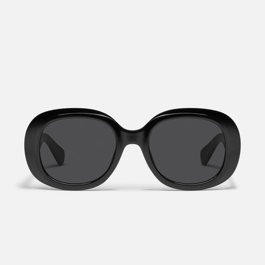 QUAY Impromptu Sunglasses - Black/Smoke