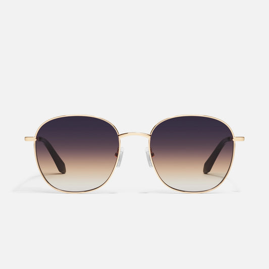 QUAY Jezabell Sunglasses - Gold/Futuredusk Poppy