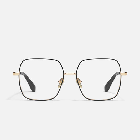 QUAY Look It Up Optical Eyeglasses - Black Gold (Exclusively In-Store)