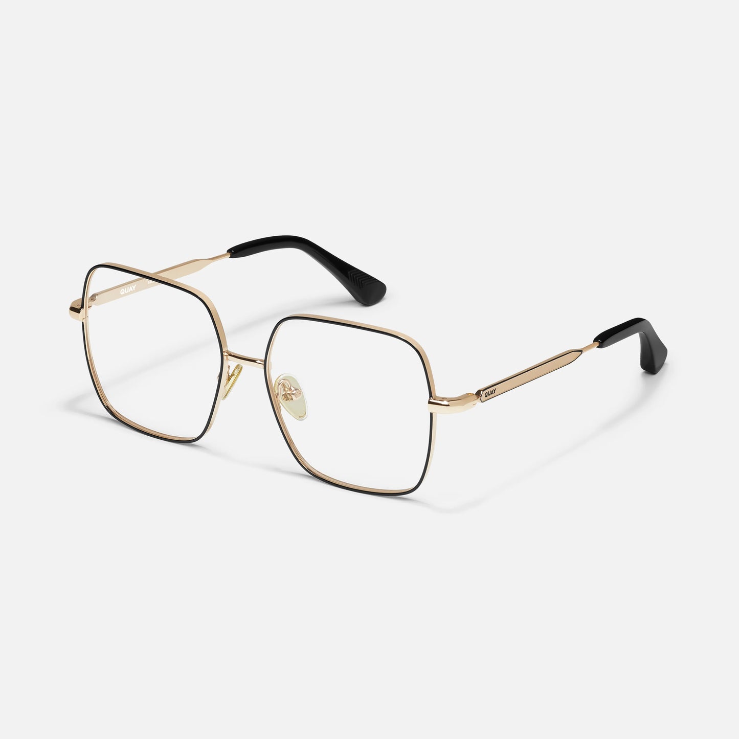 QUAY Look It Up Optical Eyeglasses - Black Gold (Exclusively In-Store)