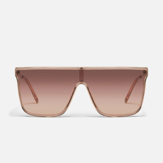 QUAY Nightfall Remixed Sunglasses - Doe/Brown Fawn