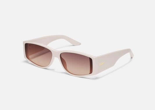 QUAY Not My Fault Sunglasses - Champagne/Brown Fawn (Exclusive Colourway)