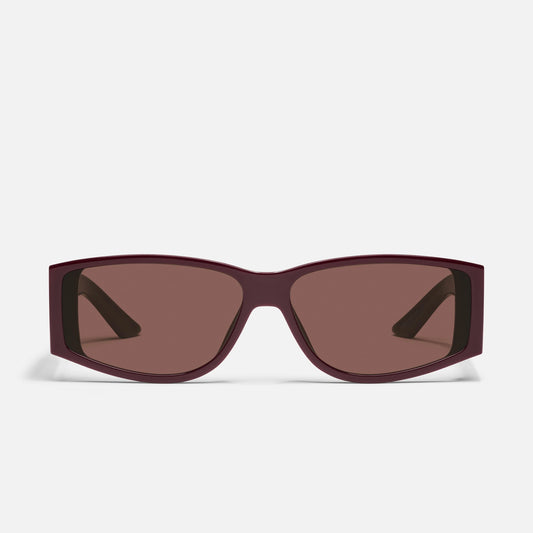 QUAY Not My Fault Sunglasses - Pinot/Brown