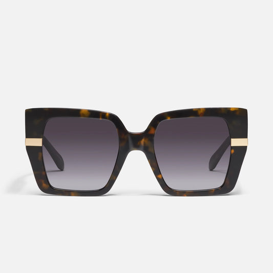 QUAY Notorious Sunglasses - Neutral Tort/Smoke