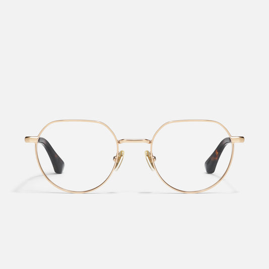 QUAY On Mute Optical Eyeglasses - Gold (Exclusively In-Store)