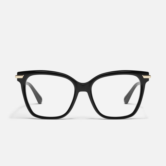QUAY Tell All Optical Eyeglasses - Black (Exclusively In-Store)