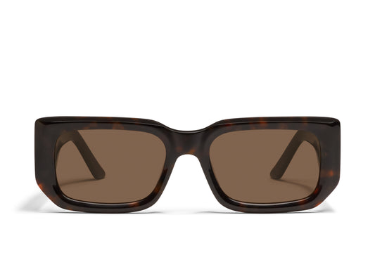 QUAY Tell Me More Sunglasses - Neutral Tort/Brown (Exclusive Colourway)