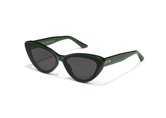 QUAY Tempted Sunglasses - Forest/Smoke (Exclusive Colourway)