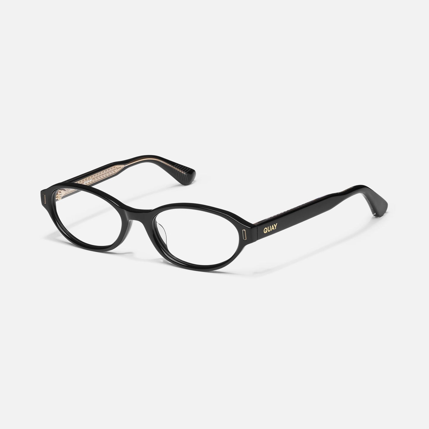 QUAY Thought So Optical Eyeglasses - Black (Exclusively In-Store)