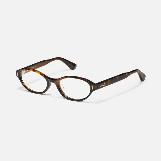 QUAY Thought So Optical Eyeglasses - Coffee Tort (Exclusively In-Store)
