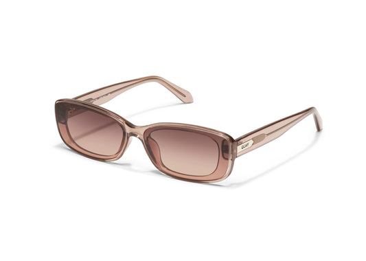 QUAY Vibe Check Sunglasses - Doe/Brown Fawn (Exclusive Colourway)