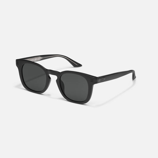 QUAY Weekender Sunglasses - Matte Black/Black Polarized
