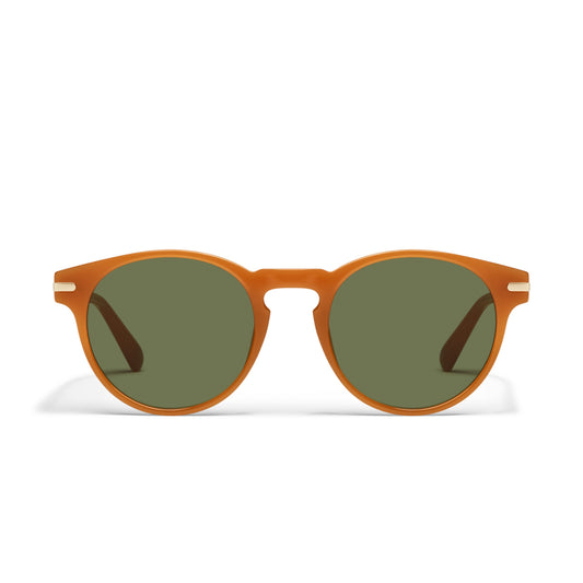 QUAY Slow Mo Sunglasses - Amber/Green