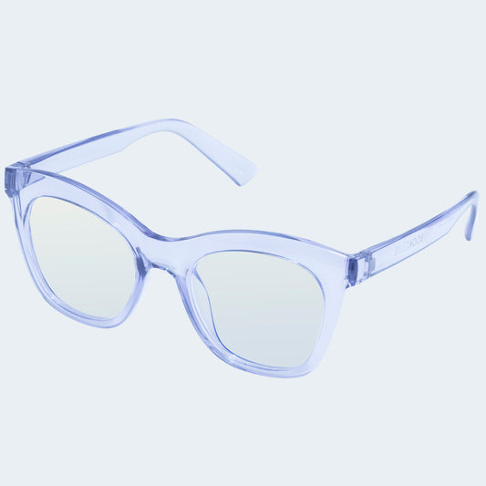 The Book Club "Harlots Bed" Blue Light Reading Glasses - Lilac