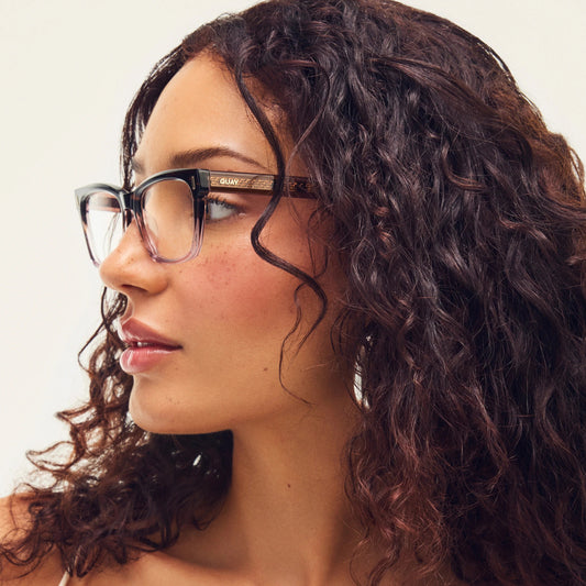 QUAY Trust Me Optical Eyeglasses - Blush Demi (Exclusively In-Store)